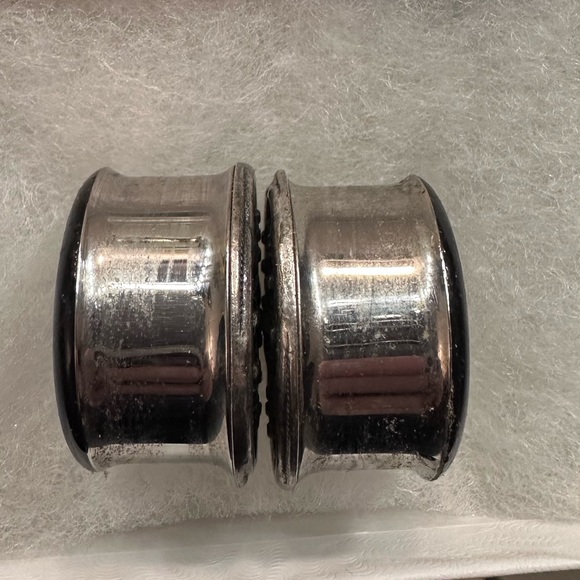 Beautiful silver design 1”/25mm unisex plugs - Picture 5 of 6